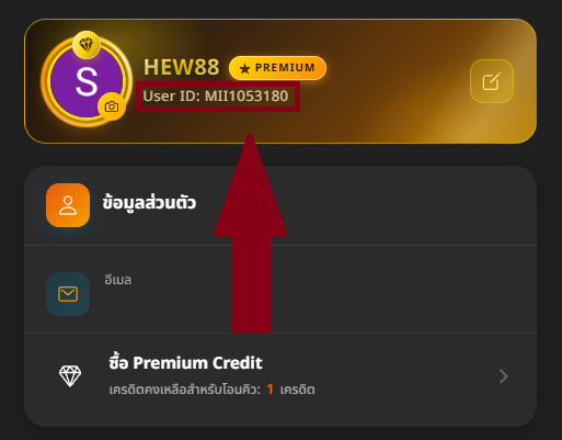 วิธีดู User ID DQueue